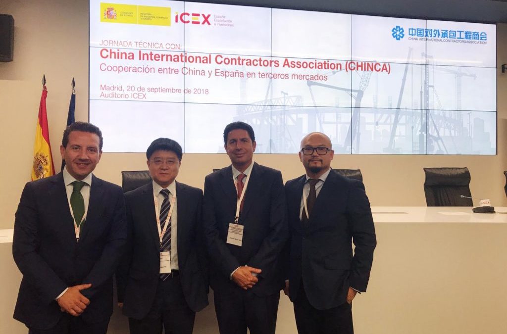 Profinanza se reúne con las empresas de construcción Chinas para buscar alianzas con España.